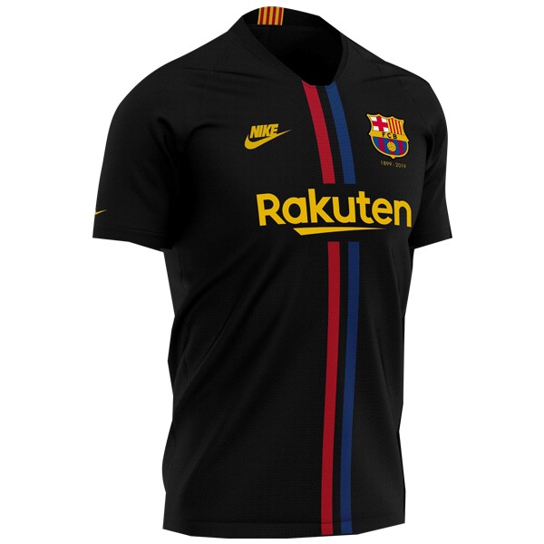 Camiseta Barcelona Replica Tercera Ropa 120th Negro